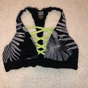 Palm tree Victoria Secret Sports Bra
